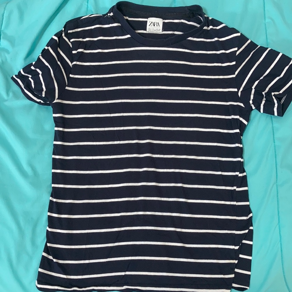 Zara Mens stripped shirt